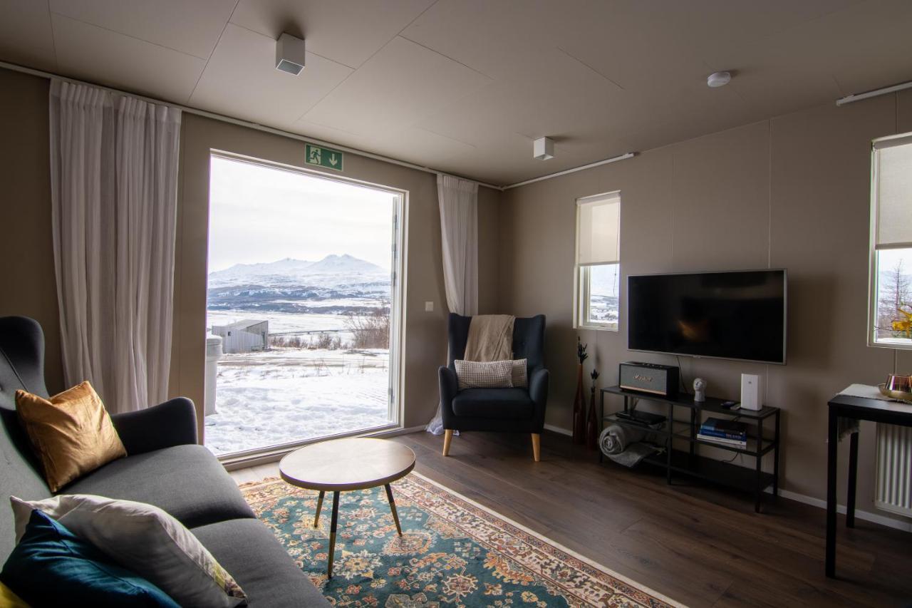 Viking Cottages & Apartments آكيورِيْري المظهر الخارجي الصورة
