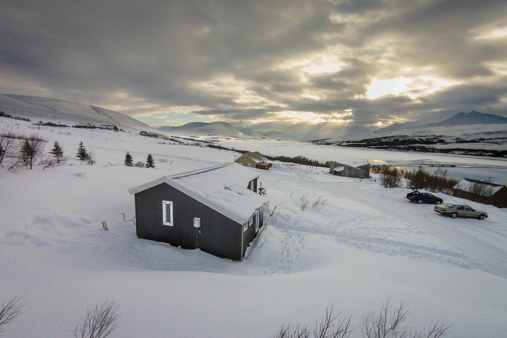 Viking Cottages & Apartments آكيورِيْري المظهر الخارجي الصورة